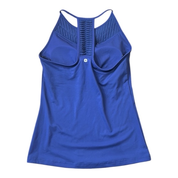 Soybu Paschi Tank Top Women's Medium Catalina Navy Racerback Built in Bra NWT - Picture 6 of 11